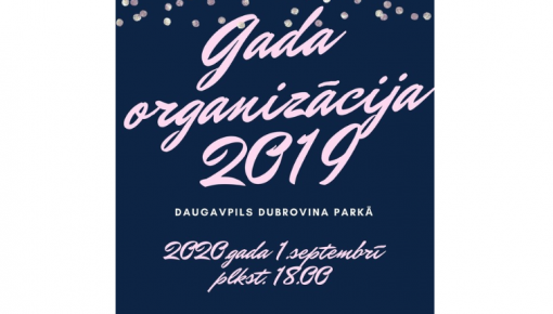     Gada organizācija 2019 