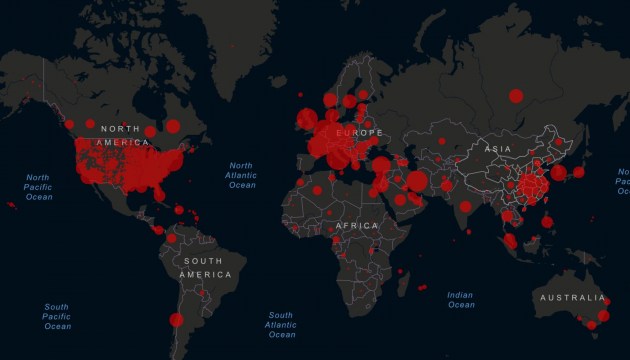 Онлайн карта коронавируса в россии и мире