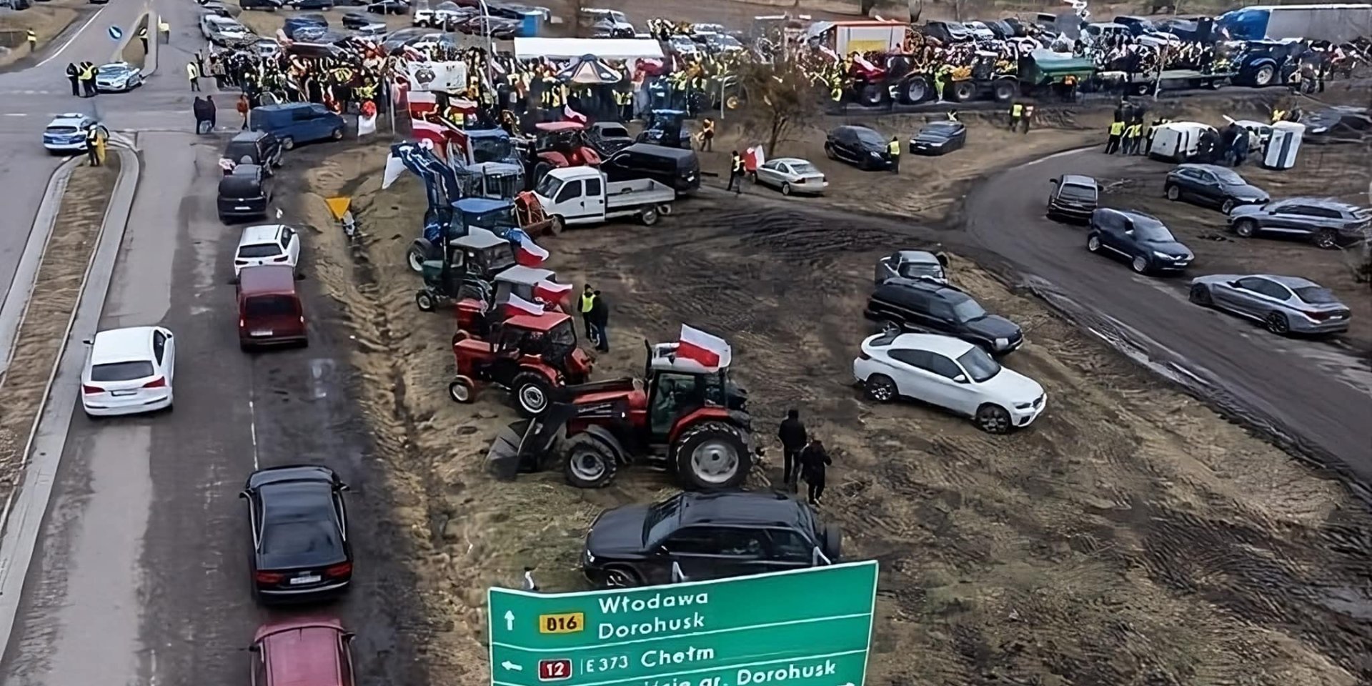 В борьбе с украинским зерном поляки перекрывают границу с Литвой